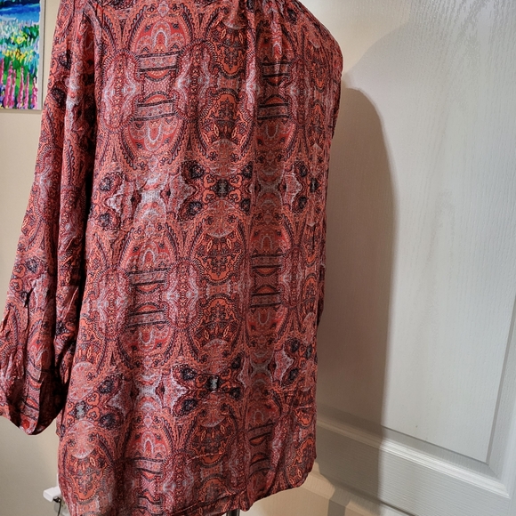 Lucky Brand Parachute Knit Blouse - Picture 6 of 10